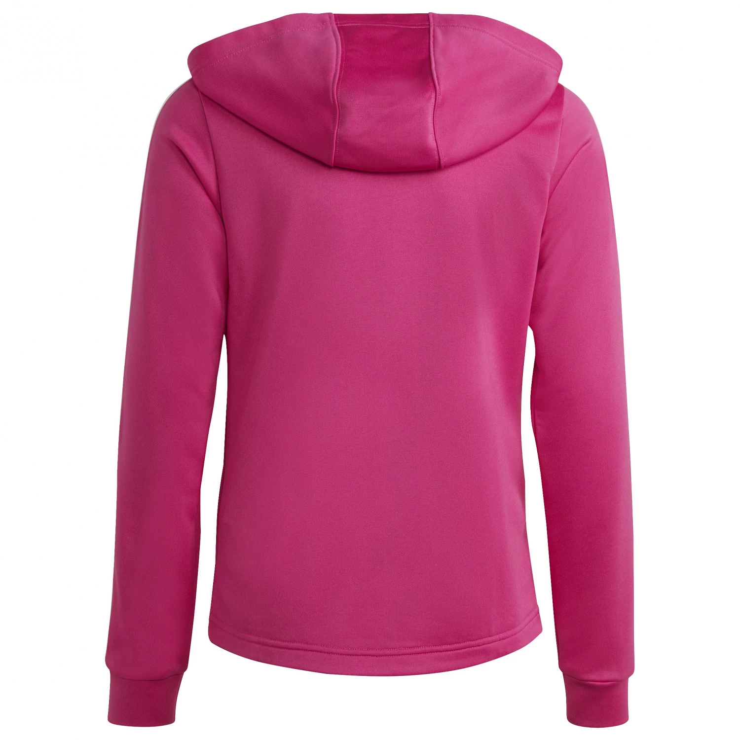 ADIDAS Girl's Training Essentials 3-Stripes Full-Zip - Hoodie 4 ADIDAS Girl's Training Essentials 3-Stripes Full-Zip - Hoodie - Image 2