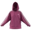 ADIDAS Women's 3-Stripes FT Full Zip O Hoodie - Hoodie -Outdoor Apparel Sale Shop adidas womens 3 stripes ft full zip o hoodie hoodie