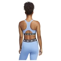 ADIDAS Women's Powerreact Medium Support Techfit - Sports Bra -Outdoor Apparel Sale Shop adidas womens powerreact medium support techfit sports bra detail 4
