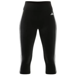 ADIDAS Women's Training Essentials 3-Stripes 3/4 Tights - Leggings -Outdoor Apparel Sale Shop adidas womens training essentials 3 stripes 3 4 tights leggings detail 3