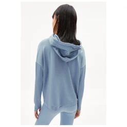 Armedangels Women's Navaa - Hoodie -Outdoor Apparel Sale Shop armedangels womens navaa hoodie detail 3