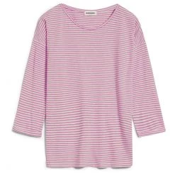 Armedangels Women's Siaa Lovely Stripes - Longsleeve