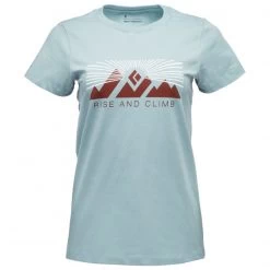 Black Diamond Women's S/S Rise And Climb Tee - T-shirt