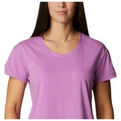 Columbia Women's Sun Trek S/S Tee - Sport Shirt -Outdoor Apparel Sale Shop columbia womens sun trek s s tee sport shirt detail 4