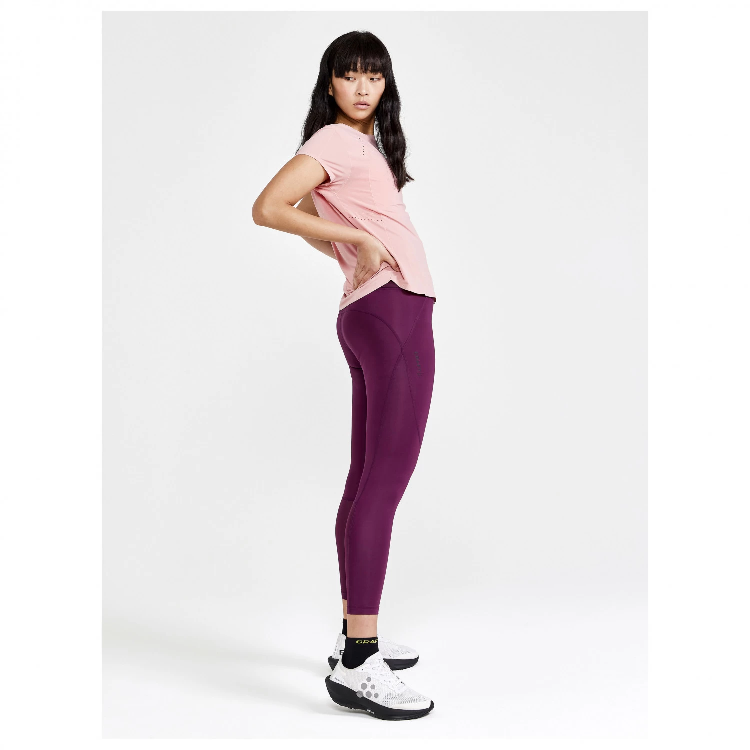 Craft Women's Advanced Essence High Waist Tights - Running Tights 13 Craft Women's Advanced Essence High Waist Tights - Running Tights - Image 11