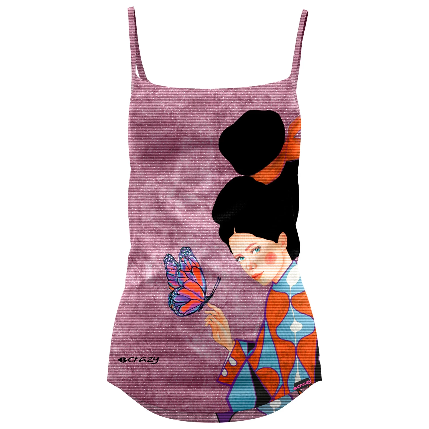 Crazy Idea Women's Top Shiny - Top 3 Crazy Idea Women's Top Shiny - Top