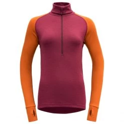 Devold Expedition Woman Zip Neck - Merino Base Layer