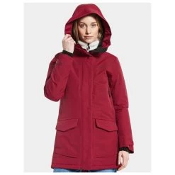 DIDRIKSONS Women's Frida Parka 6 - Coat -Outdoor Apparel Sale Shop didriksons womens frida parka 6 coat detail 4