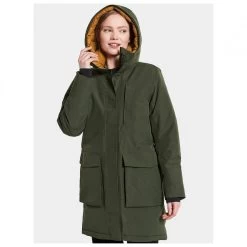 DIDRIKSONS Women's Leya Parka 2 - Parka -Outdoor Apparel Sale Shop didriksons womens leya parka 2 parka detail 4