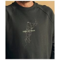 Map Tværs Crewneck - Jumper 5 Map Tværs Crewneck - Jumper -Outdoor Apparel Sale Shop elsk map tvaers crewneck jumper detail 2