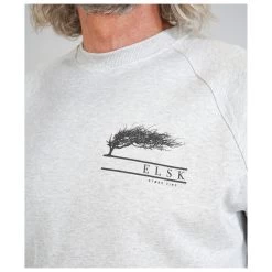 Stærk Vind CH Tværs Crewneck - Jumper -Outdoor Apparel Sale Shop elsk staerk vind ch tvaers crewneck jumper detail 3