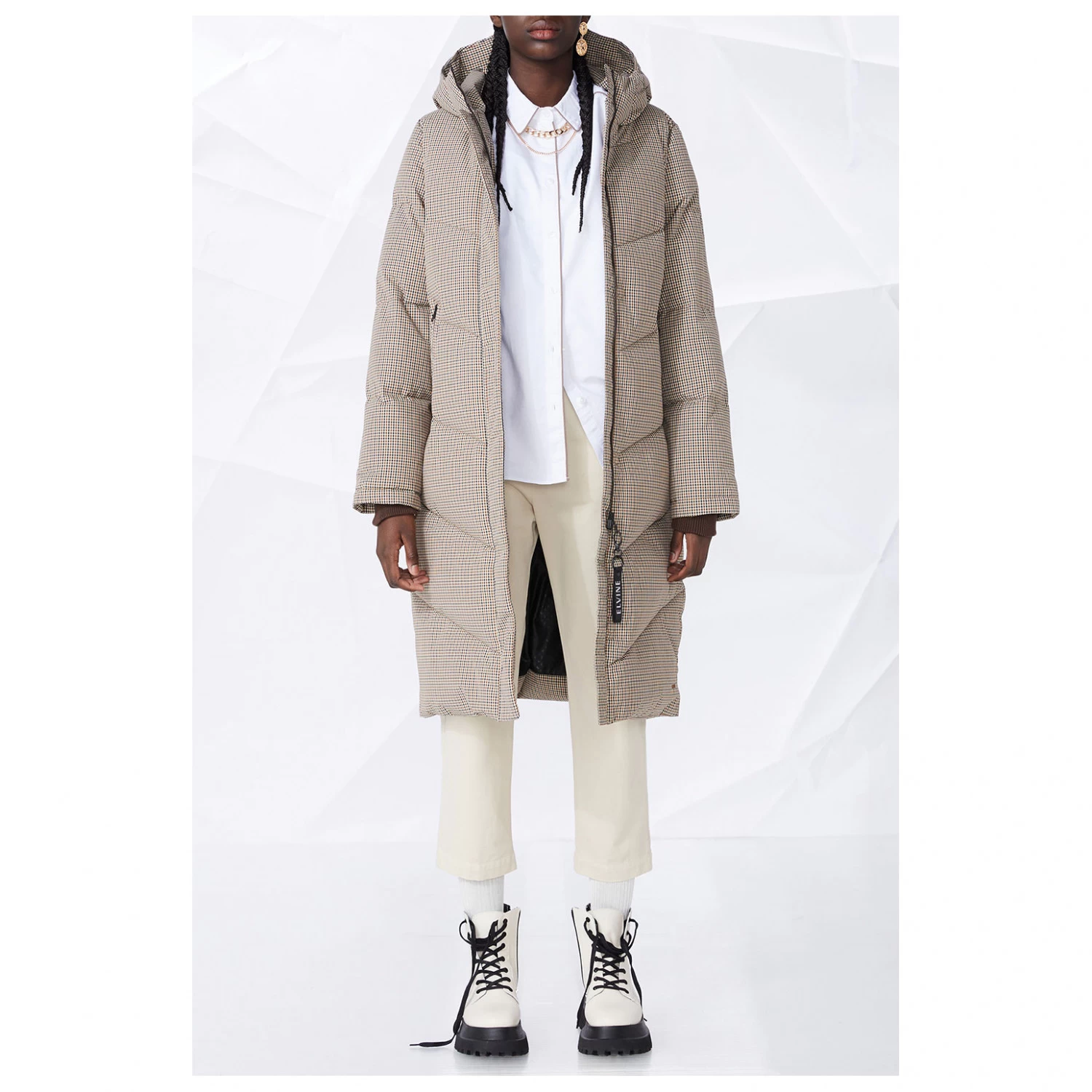 Elvine Women's Naemi Check - Winter Jacket 6 Elvine Women's Naemi Check - Winter Jacket - Image 4