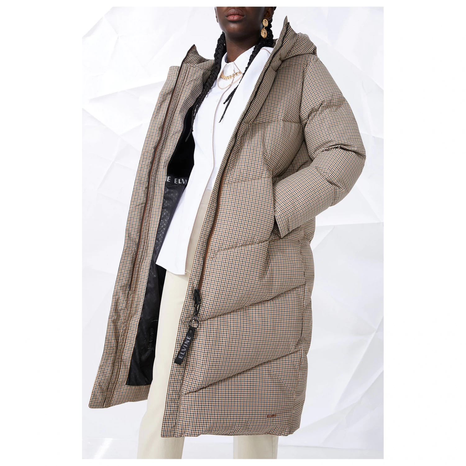 Elvine Women's Naemi Check - Winter Jacket 7 Elvine Women's Naemi Check - Winter Jacket - Image 5