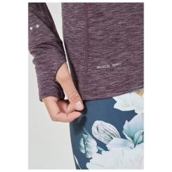 Endurance Women's Canna V2 Melange Performance Midlayer - Longsleeve -Outdoor Apparel Sale Shop endurance womens canna v2 melange performance midlayer longsleeve detail 5