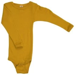 Engel Baby-Body Langarm Mit Druckverschluss Schulter - Merino Base Layer