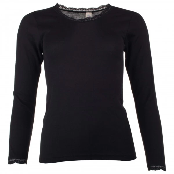 Engel Women's Shirt L/S Mit Spitze - Merino Base Layer 3 Engel Women's Shirt L/S Mit Spitze - Merino Base Layer