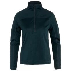 FJÄLLRÄVEN Women's Abisko Lite Fleece Half Zip - Fleece Jumper