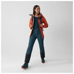 FJÄLLRÄVEN Women's Bergtagen Touring Trousers - Ski Touring Trousers -Outdoor Apparel Sale Shop fjaellraeven womens bergtagen touring trousers ski touring trousers detail 3