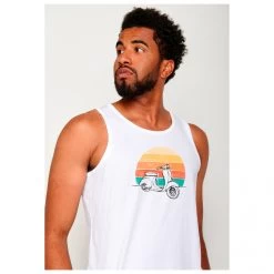 Lifestyle Firenze Airy - Tank Top -Outdoor Apparel Sale Shop greenbomb lifestyle firenze airy tank top detail 4