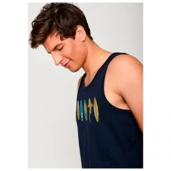 Lifestyle Shark Beach Airy - Tank Top 10 Lifestyle Shark Beach Airy - Tank Top -Outdoor Apparel Sale Shop greenbomb lifestyle shark beach airy tank top detail 4