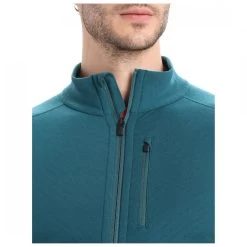 Icebreaker Descender L/S Zip - Fleece Jacket -Outdoor Apparel Sale Shop icebreaker descender l s zip fleece jacket detail 5