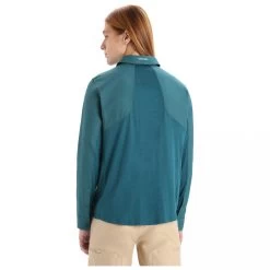 Icebreaker Hike L/S Top - Shirt -Outdoor Apparel Sale Shop icebreaker hike l s top shirt detail 4