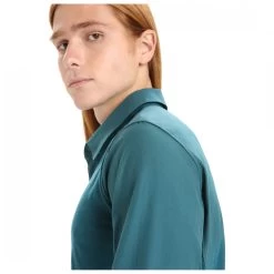 Icebreaker Hike L/S Top - Shirt -Outdoor Apparel Sale Shop icebreaker hike l s top shirt detail 6