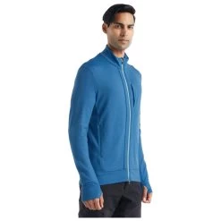 Icebreaker Quantum III L/S Zip - Merino Jacket -Outdoor Apparel Sale Shop icebreaker quantum iii l s zip merino jacket detail 3