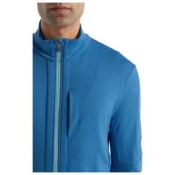 Icebreaker Quantum III L/S Zip - Merino Jacket -Outdoor Apparel Sale Shop icebreaker quantum iii l s zip merino jacket detail 4
