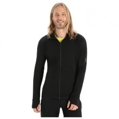 Icebreaker Zoneknit L/S Zip Hoodie - Merino Hoodie -Outdoor Apparel Sale Shop icebreaker zoneknit l s zip hoodie merino hoodie detail 5