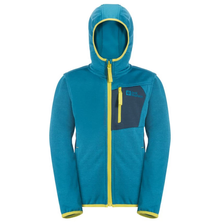 Jack Wolfskin Kid's Active Jacket - Fleece Jacket 5 Jack Wolfskin Kid's Active Jacket - Fleece Jacket - Image 3