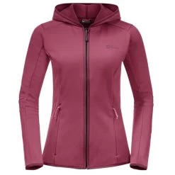 Jack Wolfskin Women's Baiselberg Hooded Full Zip - Fleece Jacket