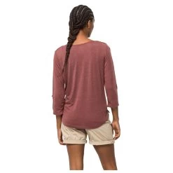 Jack Wolfskin Women's Coral Coast 3/4 - Longsleeve -Outdoor Apparel Sale Shop jack wolfskin womens coral coast 3 4 longsleeve detail 3