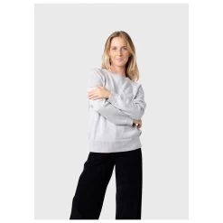 Women's Thyra Knit - Wool Jumper -Outdoor Apparel Sale Shop klitmoeller collective womens thyra knit wool jumper detail 3