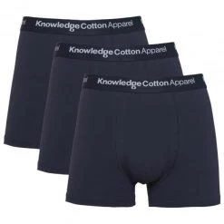 KnowledgeCotton Apparel 3-Pack Underwear - Everyday Base Layer