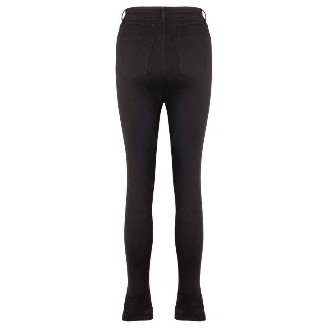 KnowledgeCotton Apparel Women's Ivy Slim Twill Pants Vegan - Casual Trousers 4 KnowledgeCotton Apparel Women's Ivy Slim Twill Pants Vegan - Casual Trousers - Image 2