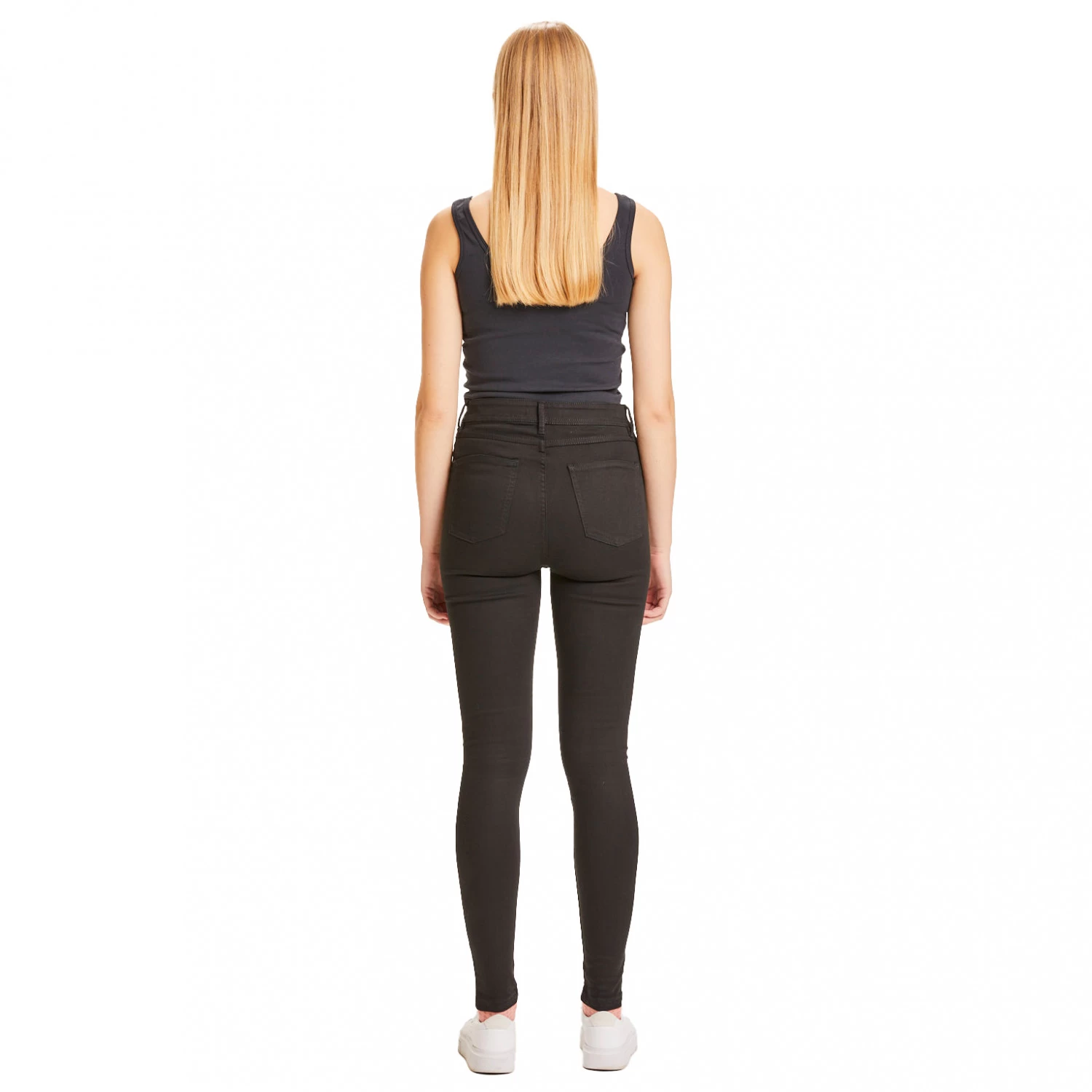 KnowledgeCotton Apparel Women's Ivy Slim Twill Pants Vegan - Casual Trousers 8 KnowledgeCotton Apparel Women's Ivy Slim Twill Pants Vegan - Casual Trousers - Image 6