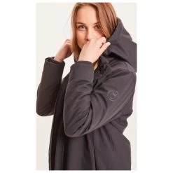 KnowledgeCotton Apparel Women's Soft Shell Parka Climate Shell - Coat -Outdoor Apparel Sale Shop knowledgecotton apparel womens soft shell parka climate shell coat detail 6