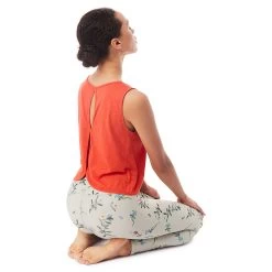 MANDALA Women's Cropped Top - Yoga Top -Outdoor Apparel Sale Shop mandala womens cropped top yoga top detail 5