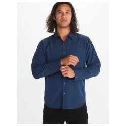 Marmot Aerobora L/S - Shirt -Outdoor Apparel Sale Shop marmot aerobora l s shirt detail 4