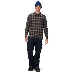 Norrøna Tamok Wool Shirt - Shirt -Outdoor Apparel Sale Shop norroena tamok wool shirt shirt detail 3