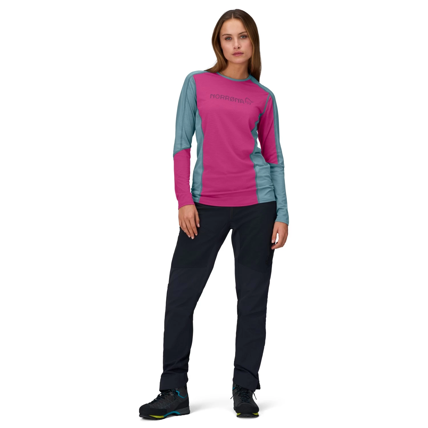 Norrøna Women's Falketind Equaliser Merino Round Neck - Merino Shirt 5 Norrøna Women's Falketind Equaliser Merino Round Neck - Merino Shirt - Image 3