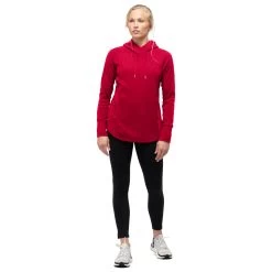 Women's Norrøna Warm2 Hood - Fleece Jumper -Outdoor Apparel Sale Shop norroena womens norroena warm2 hood fleece jumper detail 3