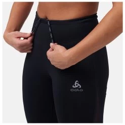 Odlo Women's Tights 3/4 Essential Mesh - Running Tights -Outdoor Apparel Sale Shop odlo womens tights 3 4 essential mesh running tights detail 3