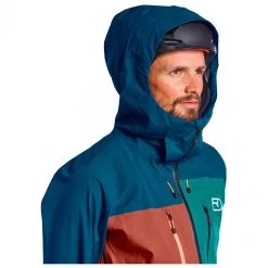 Ortovox 3L Deep Shell Jacket - Ski Jacket -Outdoor Apparel Sale Shop ortovox 3l deep shell jacket ski jacket detail 4