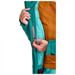 Ortovox Women's 2L Swisswool Sedrun Jacket - Ski Jacket -Outdoor Apparel Sale Shop ortovox womens 2l swisswool sedrun jacket ski jacket detail 4