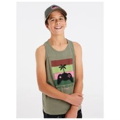 Protest Kid's Prttoto Singlet - Tank Top -Outdoor Apparel Sale Shop protest kids prttoto singlet tank top detail 3