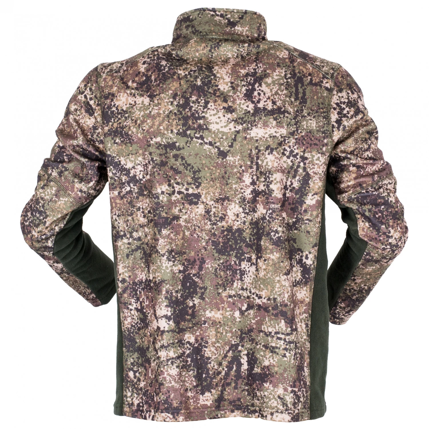 Norwegian Half Zipped Fleece Top - Fleece Jumper 4 Norwegian Half Zipped Fleece Top - Fleece Jumper - Image 2