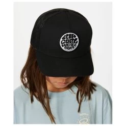 Rip Curl Kid's Icons Eco Trucker - Cap -Outdoor Apparel Sale Shop rip curl kids icons eco trucker cap detail 5