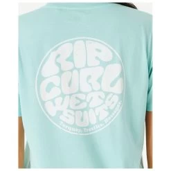 Rip Curl Women's Wettie Icon Relaxed Tee - T-shirt -Outdoor Apparel Sale Shop rip curl womens wettie icon relaxed tee t shirt detail 5